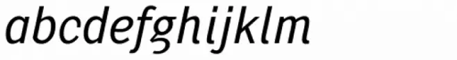 Pentay Sans Book Italic