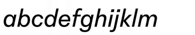Peridot Latin Medium Italic