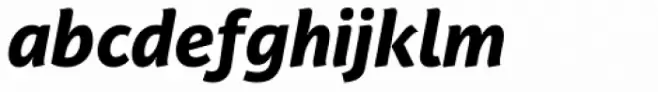 PF Adamant Sans Pro ExtraBold Italic