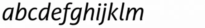PF Adamant Sans Pro Italic