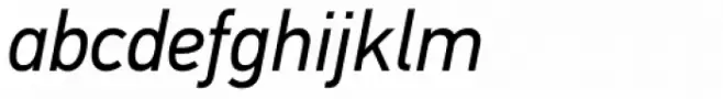 PF DIN Text Pro Italic