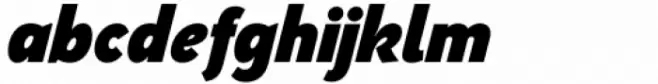 PGF Now Heavy Italic
