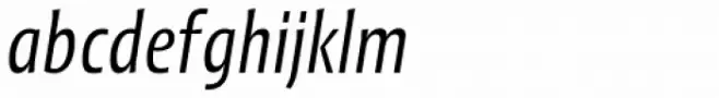 Picador Sans Book Italic