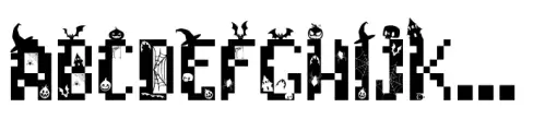 Pixelart Halloween Regular