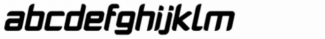 PlatformOne Black Italic
