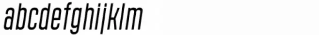 Polate SemiLight Italic