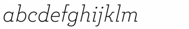Postulat Pro Light Italic