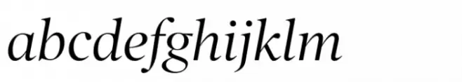 Poynter Old Style Display Italic