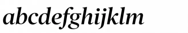 Poynter Old Style Display Semibold Italic