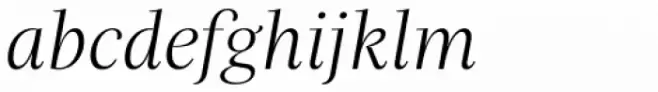 Praho Pro Light Italic
