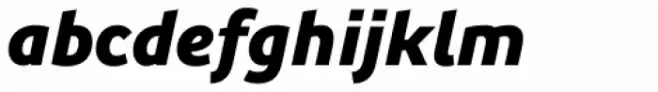 Precious Sans Two Black Italic