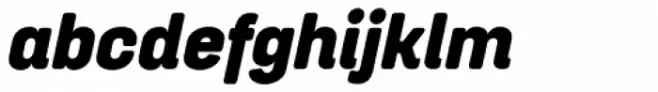 Project Soft Heavy Italic