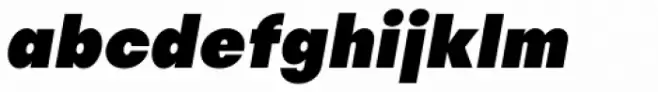 Publica Sans Black Italic