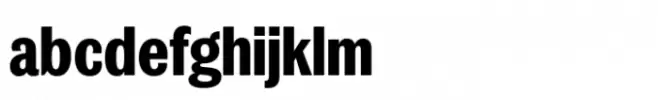 Publish Gothic Condensed Std Extrabold