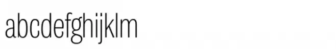 Publish Gothic Condensed Std Extralight