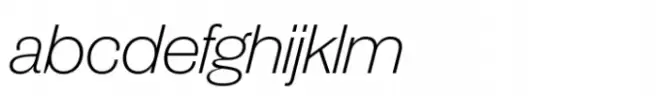 Publish Gothic Expanded Std Extralight Italic