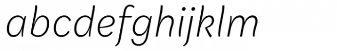 Quantificat Light Italic