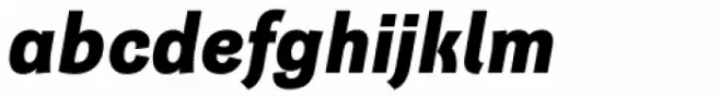 Quartal Extended ExtraBold Italic