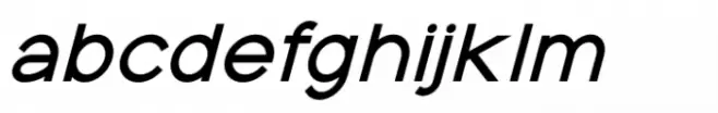 Quasar Black Italic