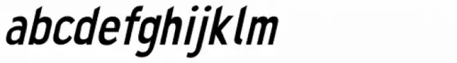 Quenbach Semi Bold Condensed Italic