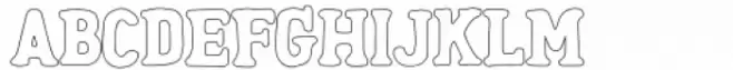Ravager Serif Regular Outline