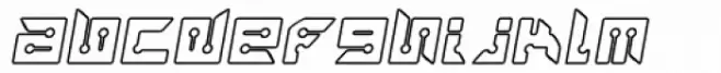 Rayzor Blunt Outline Italic