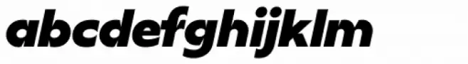 Reaktif Extra Black Italic