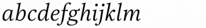 Really No 2 W1G Light Italic