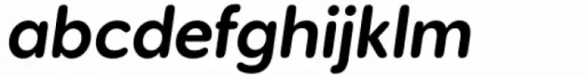 Redoneta Rounded SemiBold Italic