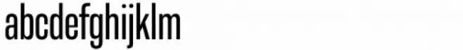 Resolve Sans Regular Condensed