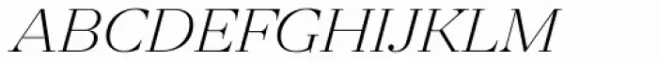 Revista Light Italic