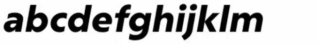 Ricardo Extra Bold Italic