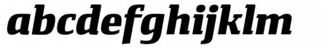 Rikna Extra Bold Italic