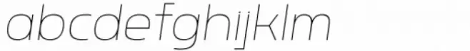 Rohyt Geometric Thin Italic
