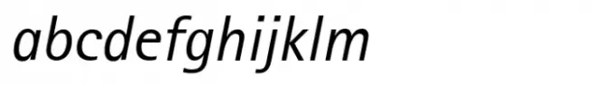 Rotis Sans Hellenic Std Regular Italic