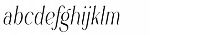 Rowan Narrowest 3 Italic
