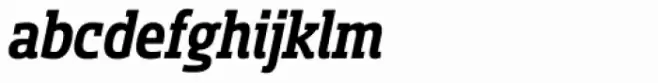 Sancoale Slab Cond Bold Italic
