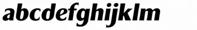 Sandena Black Italic