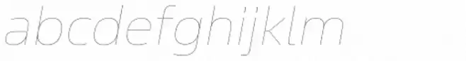 Sans Beam Body Hair Italic