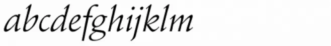Schneidler Amalthea Italic