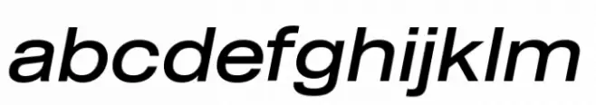 Sequel 100 Wide Variable Italic