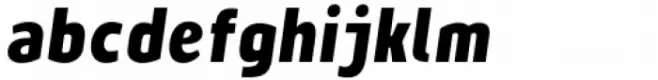 SF Liberty Condensed Heavy Italic