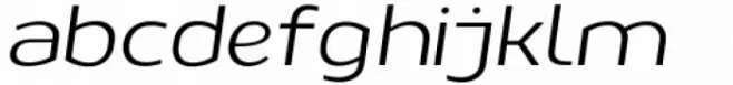 SF Liberty Expanded Light Italic
