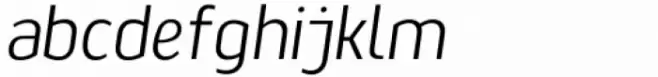 SF Liberty Light Italic