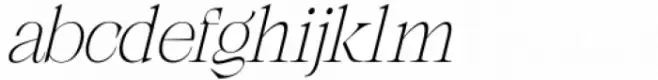 Shocka Family Thin Italic