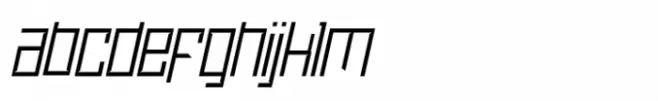 Sidefont Thin Oblique