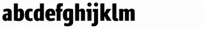 Sigma Condensed Bold