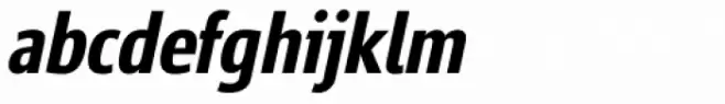 Sigma Condensed Semibold Oblique