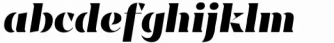 Sincerity Stencil Heavy Italic