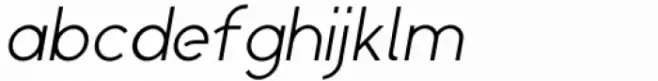 SK Aristo Light Italic